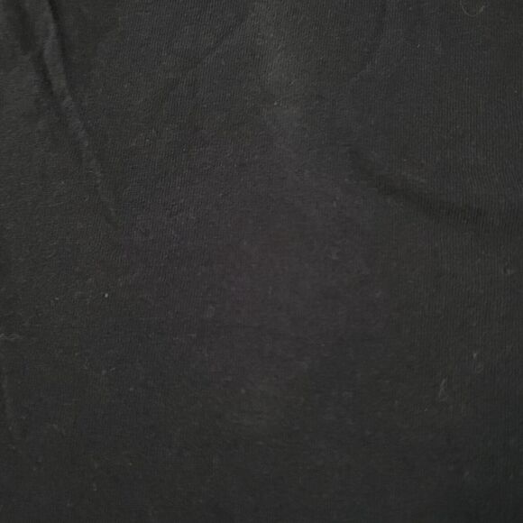 Delta Pro Weight Mens T-Shirt Black Size Medium Cotton Pullover Short Sleeve - Picture 11 of 12